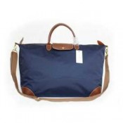 Sac De Voyage Longchamp Logo soldes Pliage Double Portable Bleu